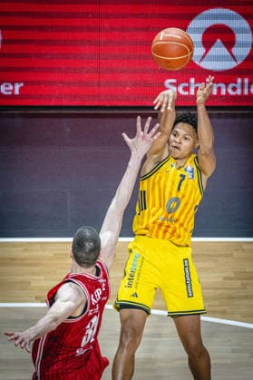 Basketball Berlin 019 06 2026 Season 2025 2026 EasyCredit BBL 1 Bundesliga Men, Men Playoffs Semifinal Game 5 Alba Berlin BMA365 Bamberg Baskets Jack Kayil Alba Berlin, No 07