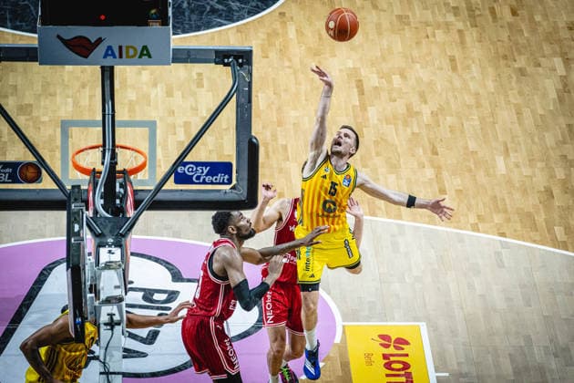 Basketball Berlin 019 06 2026 Season 2025 2026 EasyCredit BBL 1 Bundesliga Men, Men Playoffs Semifinal Game 5 Alba Berlin BMA365 Bamberg Baskets Martin Hermannsson Alba Berlin, No 15