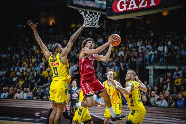 Basketball Berlin 019 06 2026 Season 2025 2026 EasyCredit BBL 1 Bundesliga Men, Men Playoffs Semifinal Game 5 Alba Berlin BMA365 Bamberg Baskets Demarcus Demonia Bamberg, No 08