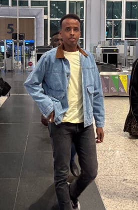 Somali referee Omar Abdulkadir Artan returns home via Istanbul after being denied US entry ISTANBUL, TURKIYE - JUNE 09: Somali football referee Omar Abdulkadir Artan arrives at Istanbul Airport to return to his country after being denied entry to the United States, on June 09, 2026, in Istanbul, Turkiye. Gokhan Yilmaz Anadolu Istanbul Turkey. Editorial use only. Please get in touch for any other usage.  Copyright: x2026xAnadoluxGokhanxYilmazx