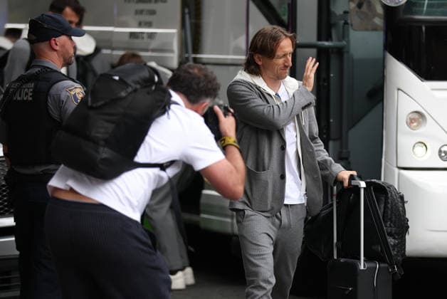Croatia National Football Team arrive in Alexandria - FIFA World Cup, WM, Weltmeisterschaft, Fussball 2026 Luka Modric of Croatia arrive at AKA Hotel on June 09, 2026 in Alexandria, Virginia.  IgorxKralj PIXSELL