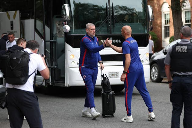 Croatia National Football Team arrive in Alexandria - FIFA World Cup, WM, Weltmeisterschaft, Fussball 2026 Technical director of Croatian National Football Team Stipe Pletikosa arrive at AKA Hotel on June 09, 2026 in Alexandria, Virginia.  IgorxKralj PIXSELL