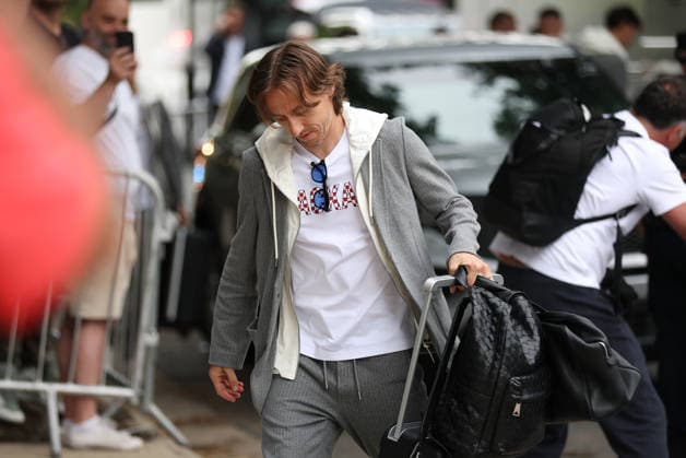 Croatia National Football Team arrive in Alexandria - FIFA World Cup, WM, Weltmeisterschaft, Fussball 2026 Luka Modric of Croatia arrive at AKA Hotel on June 09, 2026 in Alexandria, Virginia.  IgorxKralj PIXSELL