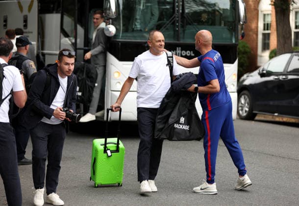 Croatia National Football Team arrive in Alexandria - FIFA World Cup, WM, Weltmeisterschaft, Fussball 2026 Goalkeeper Coach of Croatia Marjan Mrmic arrive at AKA Hotel on June 09, 2026 in Alexandria, Virginia.  IgorxKralj PIXSELL