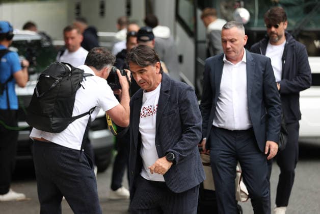 Croatia National Football Team arrive in Alexandria - FIFA World Cup, WM, Weltmeisterschaft, Fussball 2026 Head Coach of Croatia Zlatko Dalic of Croatia arrive at AKA Hotel on June 09, 2026 in Alexandria, Virginia.  IgorxKralj PIXSELL