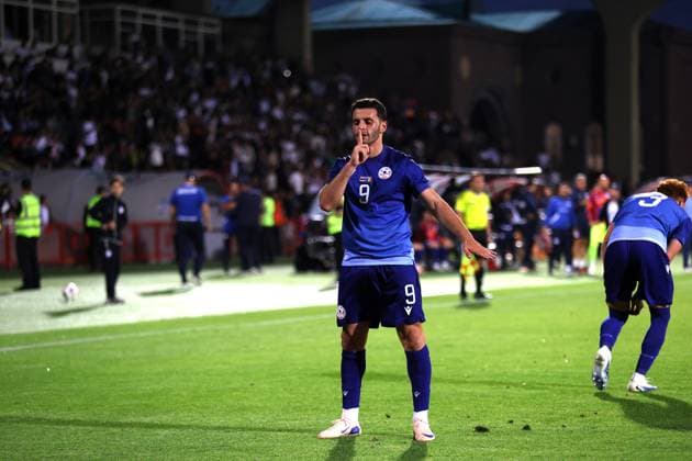 RECORD DATE NOT STATED International Friendlies: Armenia National Football Team v Moldova National Football Team Artur Serobyan during the International Friendlies match between Armenia National Football Team and Moldova National Football Team at Vazgen Sargsyan Republican Stadium in Yerevan, Armenia on June 9, 2026