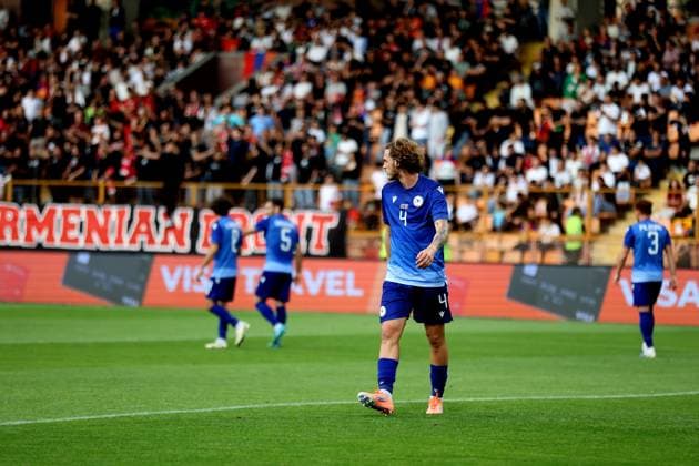 RECORD DATE NOT STATED International Friendlies: Armenia National Football Team v Moldova National Football Team Georgy Arutyunyan during the International Friendlies match between Armenia National Football Team and Moldova National Football Team at Vazgen Sargsyan Republican Stadium in Yerevan, Armenia on June 9, 2026