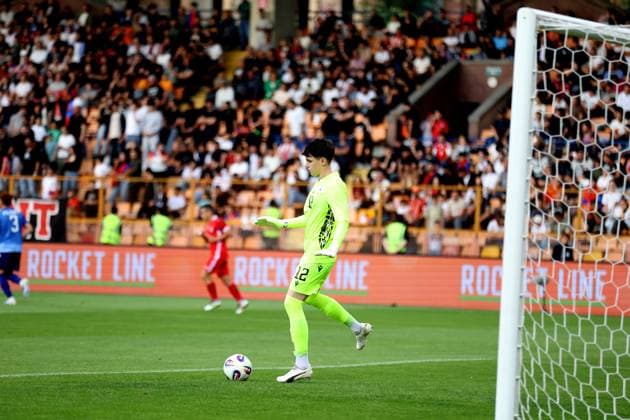 RECORD DATE NOT STATED International Friendlies: Armenia National Football Team v Moldova National Football Team Aleksandr Mishiev during the International Friendlies match between Armenia National Football Team and Moldova National Football Team at Vazgen Sargsyan Republican Stadium in Yerevan, Armenia on June 9, 2026