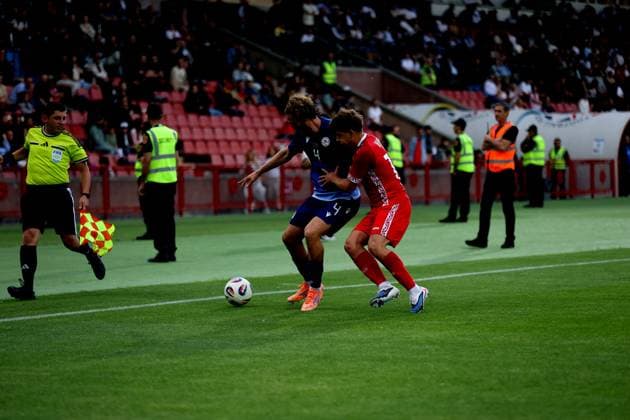 RECORD DATE NOT STATED International Friendlies: Armenia National Football Team v Moldova National Football Team Georgy Arutyunyan and Ioan-Calin Revenco during the International Friendlies match between Armenia National Football Team and Moldova National Football Team at Vazgen Sargsyan Republican Stadium in Yerevan, Armenia on June 9, 2026