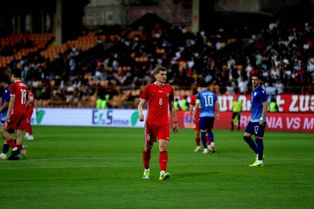 RECORD DATE NOT STATED International Friendlies: Armenia National Football Team v Moldova National Football Team Mihail Gherasimencov during the International Friendlies match between Armenia National Football Team and Moldova National Football Team at Vazgen Sargsyan Republican Stadium in Yerevan, Armenia on June 9, 2026