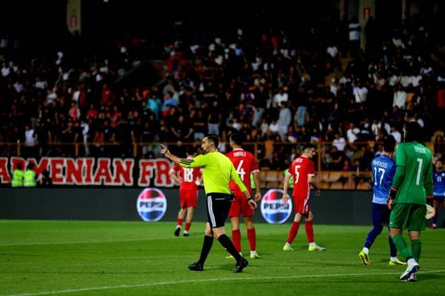 RECORD DATE NOT STATED International Friendlies: Armenia National Football Team v Moldova National Football Team Aleko Aptsiauri during the International Friendlies match between Armenia National Football Team and Moldova National Football Team at Vazgen Sargsyan Republican Stadium in Yerevan, Armenia on June 9, 2026