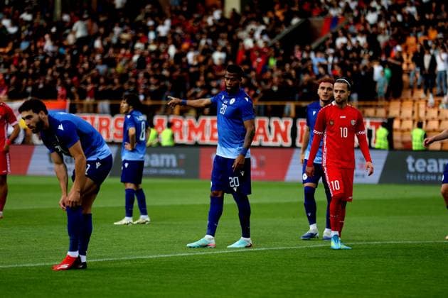 RECORD DATE NOT STATED International Friendlies: Armenia National Football Team v Moldova National Football Team Julio Bueno during the International Friendlies match between Armenia National Football Team and Moldova National Football Team at Vazgen Sargsyan Republican Stadium in Yerevan, Armenia on June 9, 2026