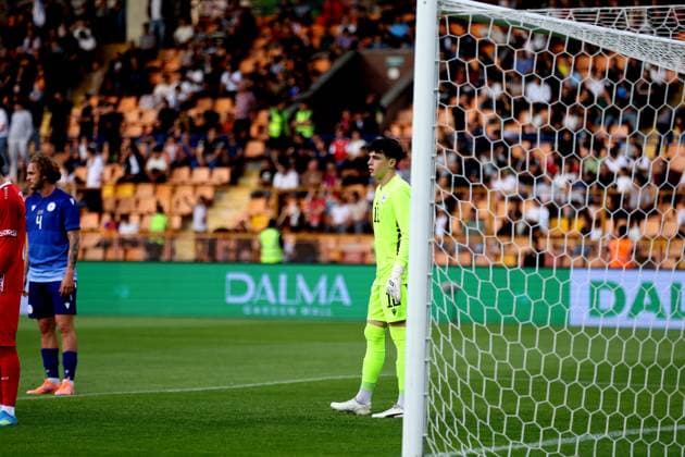 RECORD DATE NOT STATED International Friendlies: Armenia National Football Team v Moldova National Football Team Aleksandr Mishiev during the International Friendlies match between Armenia National Football Team and Moldova National Football Team at Vazgen Sargsyan Republican Stadium in Yerevan, Armenia on June 9, 2026