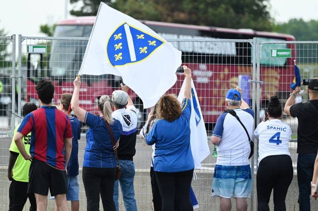 Football, FIFA World Cup 2026, Bosnia and Herzegovina national team, Training