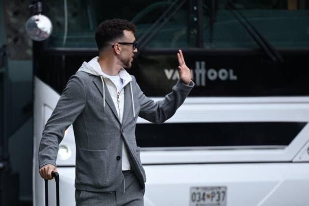 Alexandria, USA, 090626. Player Ivan Perisic has arrived with the Croatian national football team at the AKA hotel in the base camp where they will be accommodated during the FIFA World Cup, WM, Weltmeisterschaft, Fussball Photo: Boris Kovacev CROPIX Copyright: xxBorisxKovacevx xCROPIXx reprezentacija_dolazak20-090626