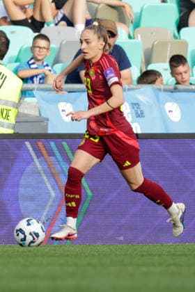09 06 2026, xgrfx, Soccer World Cup Qualification Women, Slovenia Germany v l Sophia Kleinherne German Womens National Team DFL DFB REGULATIONS PROHIBIT ANY USE OF PHOTOGRAPHS as IMAGE SEQUENCES and or QUASI VIDEO Ljubljana