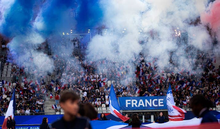 Stade des Alpes during FIFA Women s World Cup 2027 Qualifiers game between France and Republic of Ireland at Alpes Stadium in Grenoble, France  Copyright: xConstancexBugautx xSPPx Sportspressphoto_SPR164158