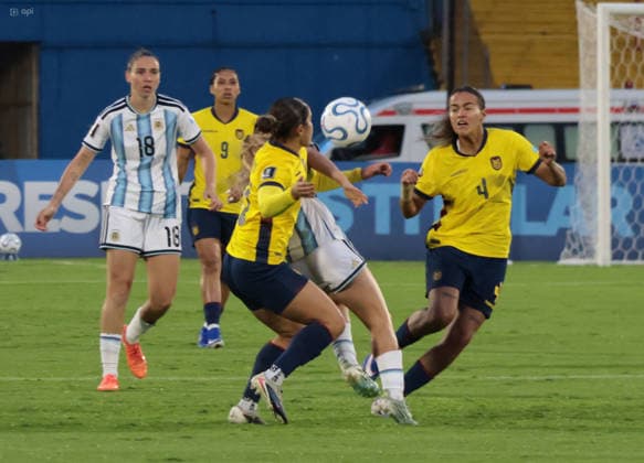 ECUADOR VS ARGENTINA NATIONS LEAGUE June 09, 2026 Meeting between Ecuador vs Argentina for the Womens Nations League at the Atahualpa stadium QUITO PICHINCHA ECUADOR Copyright: xHENRYxLAPOx