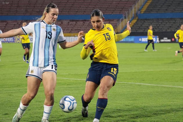 ECUADOR VS ARGENTINA NATIONS LEAGUE June 09, 2026 Meeting between Ecuador vs Argentina for the Womens Nations League at the Atahualpa stadium QUITO PICHINCHA ECUADOR Copyright: xHENRYxLAPOx