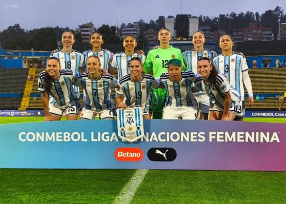 ECUADOR VS ARGENTINA NATIONS LEAGUE June 09, 2026 Meeting between Ecuador vs Argentina for the Womens Nations League at the Atahualpa stadium QUITO PICHINCHA ECUADOR Copyright: xHENRYxLAPOx