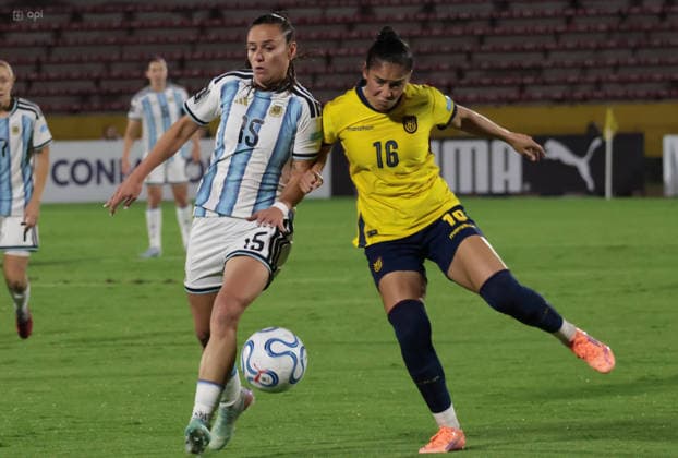 ECUADOR VS ARGENTINA NATIONS LEAGUE June 09, 2026 Meeting between Ecuador vs Argentina for the Womens Nations League at the Atahualpa stadium QUITO PICHINCHA ECUADOR Copyright: xHENRYxLAPOx