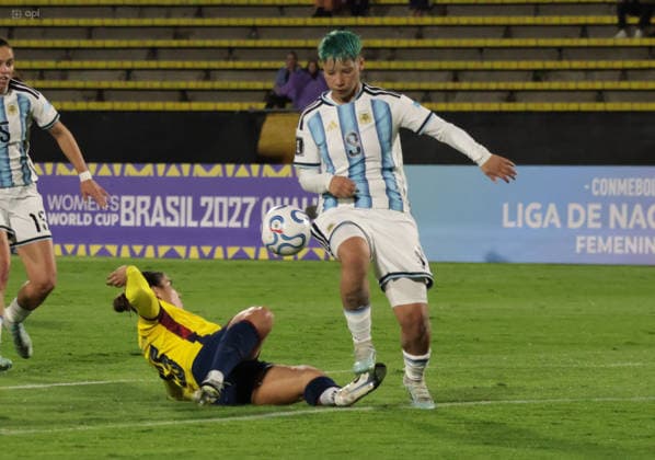 ECUADOR VS ARGENTINA NATIONS LEAGUE June 09, 2026 Meeting between Ecuador vs Argentina for the Womens Nations League at the Atahualpa stadium QUITO PICHINCHA ECUADOR Copyright: xHENRYxLAPOx