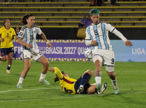 ECUADOR VS ARGENTINA NATIONS LEAGUE June 09, 2026 Meeting between Ecuador vs Argentina for the Womens Nations League at the Atahualpa stadium QUITO PICHINCHA ECUADOR Copyright: xHENRYxLAPOx