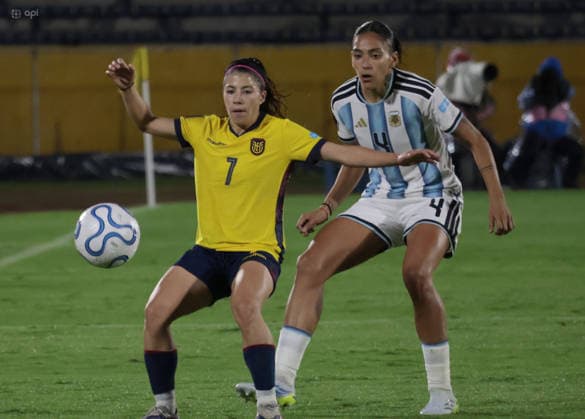 ECUADOR VS ARGENTINA NATIONS LEAGUE June 09, 2026 Meeting between Ecuador vs Argentina for the Womens Nations League at the Atahualpa stadium QUITO PICHINCHA ECUADOR Copyright: xHENRYxLAPOx