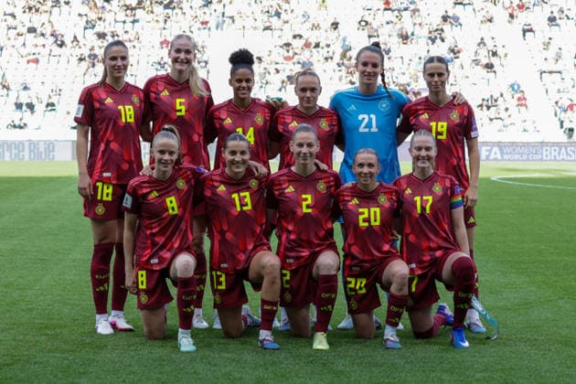 09 06 2026, xgrfx, Soccer World Cup Qualification Women, Slovenia Germany v l Teamfoto Deutsche Frauennationalmannschaft DFL DFB REGULATIONS PROHIBIT ANY USE OF PHOTOGRAPHS as IMAGE SEQUENCES and or QUASI VIDEO Ljubljana