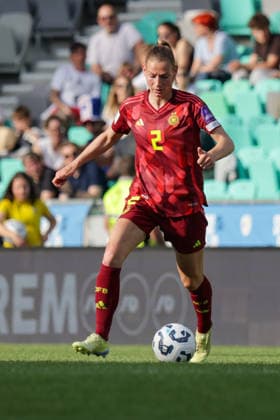 09 06 2026, xgrfx, Soccer World Cup Qualification Women, Slovenia Germany v l Sarai Linder German Womens National Team DFL DFB REGULATIONS PROHIBIT ANY USE OF PHOTOGRAPHS as IMAGE SEQUENCES and or QUASI VIDEO Ljubljana