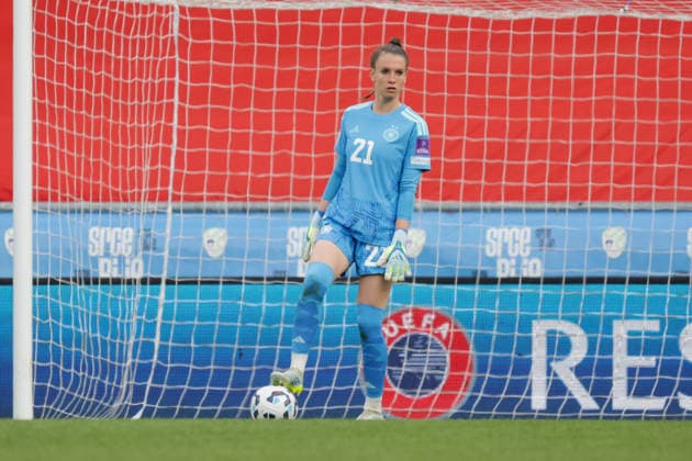 09 06 2026, xgrfx, Soccer World Cup Qualification Women, Slovenia Germany v l Ena Mahmutovic German Womens National Team DFL DFB REGULATIONS PROHIBIT ANY USE OF PHOTOGRAPHS as IMAGE SEQUENCES and or QUASI VIDEO Ljubljana