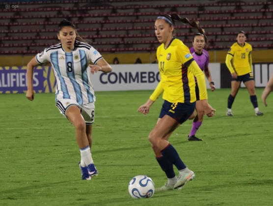 ECUADOR VS ARGENTINA NATIONS LEAGUE June 09, 2026 Meeting between Ecuador vs Argentina for the Womens Nations League at the Atahualpa stadium QUITO PICHINCHA ECUADOR Copyright: xHENRYxLAPOx