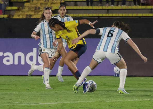 ECUADOR VS ARGENTINA NATIONS LEAGUE June 09, 2026 Meeting between Ecuador vs Argentina for the Womens Nations League at the Atahualpa stadium QUITO PICHINCHA ECUADOR Copyright: xHENRYxLAPOx