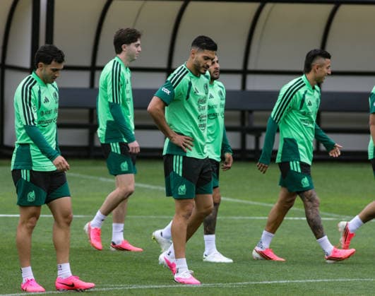 Mexico national team, Nationalteam Training Day - 2026 FIFA World Cup, WM, Weltmeisterschaft, Fussball Raul Jimenez of Mexican national football team during the training day ahead the 2026 FIFA World Cup Group A match against South Africa at High Performance Center (CAR). on June 9, 2026 in Mexico City, Mexico. (Photo by Ian Robles Eyepix Group) Copyright: xIanxRoblesx xEyepixxGroupx EL_09062026_186144JPEG