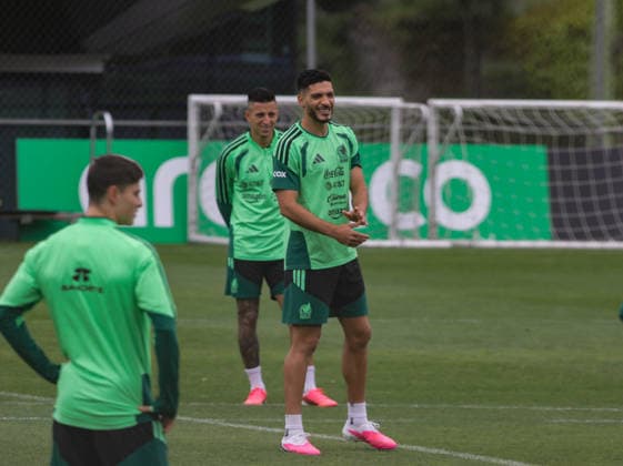 Mexico national team, Nationalteam Training Day - 2026 FIFA World Cup, WM, Weltmeisterschaft, Fussball Raul Jimenez of Mexican national football team during the training day ahead the 2026 FIFA World Cup Group A match against South Africa at High Performance Center (CAR). on June 9, 2026 in Mexico City, Mexico. (Photo by Ian Robles Eyepix Group) Copyright: xIanxRoblesx xEyepixxGroupx EL_09062026_186145JPEG