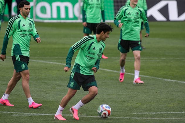 June 9, 2026, Mexico City, Ciudad de Mexico, Mexico: Gilberto Mora of Mexican national football team during the training day ahead the 2026 FIFA World Cup, WM, Weltmeisterschaft, Fussball Group A match against South Africa at High Performance Center (CAR). on June 9, 2026 in Mexico City, Mexico. Mexico City Mexico - ZUMAe321 20260609_zsa_e321_144 Copyright: xIanxRoblesx