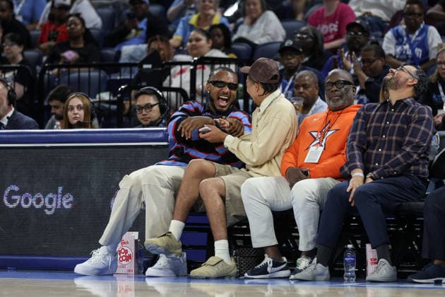 CHICAGO, USA - June 9: Orlando Magic player, Wendell Carter Jr. is seen during the WNBA, Basketball Damen, USA Commissionerâ??s Cup game between the Chicago Sky and Atlanta Dream at Wintrust Arena on Tuesday, June 9 in Chicago, USA Copyright: xShainaxBenhiyoun SPPx Sportspressphoto_SPR164223