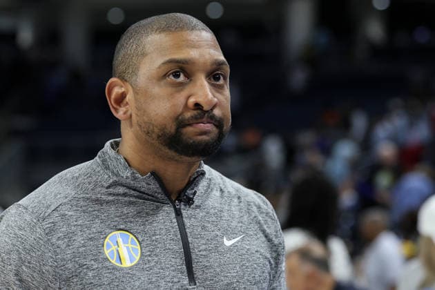 CHICAGO, USA - June 9: Chicago Sky Head Coach, Tyler Marsh is seen after the WNBA, Basketball Damen, USA Commissionerâ??s Cup game between the Chicago Sky and Atlanta Dream at Wintrust Arena on Tuesday, June 9 in Chicago, USA Copyright: xShainaxBenhiyoun SPPx Sportspressphoto_SPR164230