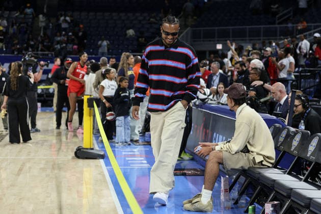 CHICAGO, USA - June 9: Orlando Magic player, Wendell Carter Jr. is seen after the WNBA, Basketball Damen, USA Commissionerâ??s Cup game between the Chicago Sky and Atlanta Dream at Wintrust Arena on Tuesday, June 9 in Chicago, USA Copyright: xShainaxBenhiyoun SPPx Sportspressphoto_SPR164232