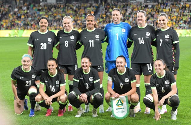 June 9, 2026, Parramatta, Australia: Australia women football team seen during the women s International Friendly, Länderspiel, Nationalmannschaft match between Australia and Mexico held at Commbank Stadium. Final score; Australia 3:1 Mexico. Parramatta Australia - ZUMAs197 20260609_aaa_s197_213 Copyright: xLuisxVeniegrax