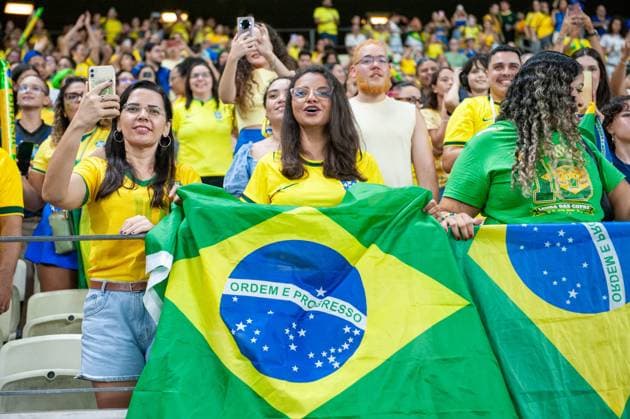 RECORD DATE NOT STATED match between Brazil (bra) x United States (usa) Fortaleza (CE) 09 06 2026 - Brazil (BRA) vs. United States (USA) - Player during the match between Brazil (BRA) and the United States (USA) in the women s friendly, held at Arena Castelao, this Tuesday (02 06 2026) Ceara Brasil Copyright: xYurixVasconcelosxFernandesx