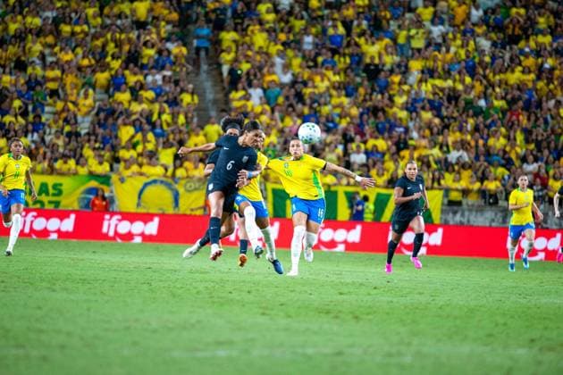 RECORD DATE NOT STATED match between Brazil (bra) x United States (usa) Fortaleza (CE) 09 06 2026 - Brazil (BRA) vs. United States (USA) - Player during the match between Brazil (BRA) and the United States (USA) in the women s friendly, held at Arena Castelao, this Tuesday (02 06 2026) Ceara Brasil Copyright: xYurixVasconcelosxFernandesx