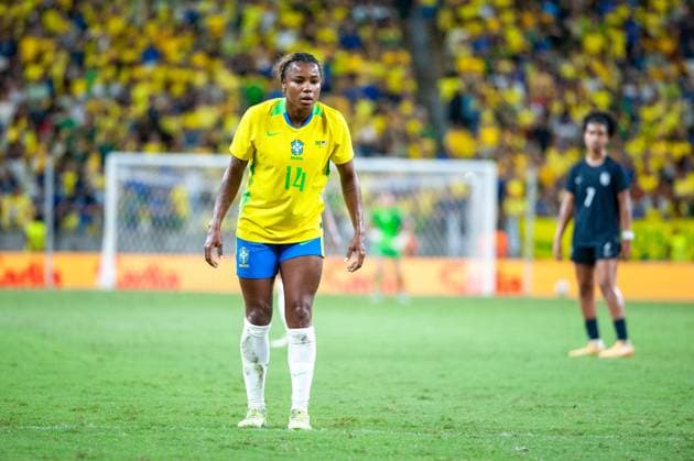 RECORD DATE NOT STATED match between Brazil (bra) x United States (usa) Fortaleza (CE) 09 06 2026 - Brazil (BRA) vs. United States (USA) - Player during the match between Brazil (BRA) and the United States (USA) in the women s friendly, held at Arena Castelao, this Tuesday (02 06 2026) Ceara Brasil Copyright: xYurixVasconcelosxFernandesx