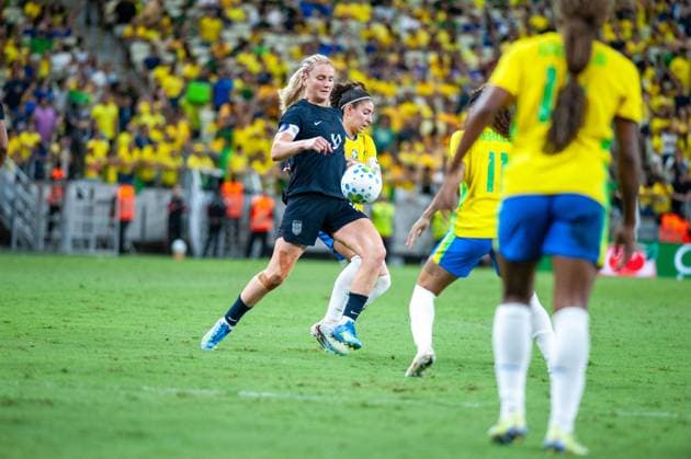 RECORD DATE NOT STATED match between Brazil (bra) x United States (usa) Fortaleza (CE) 09 06 2026 - Brazil (BRA) vs. United States (USA) - Player during the match between Brazil (BRA) and the United States (USA) in the women s friendly, held at Arena Castelao, this Tuesday (02 06 2026) Ceara Brasil Copyright: xYurixVasconcelosxFernandesx