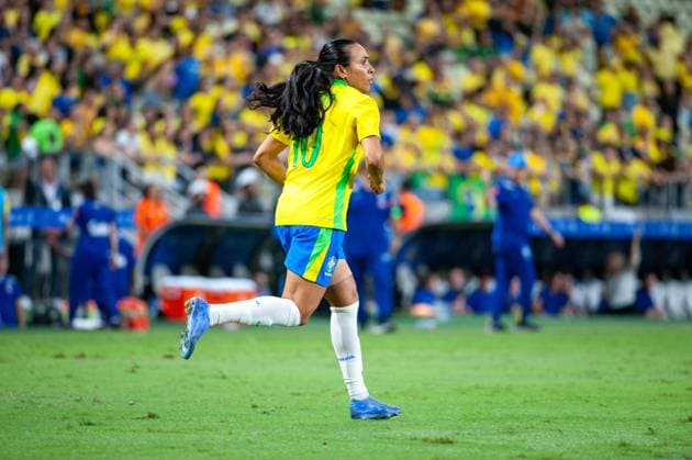 RECORD DATE NOT STATED match between Brazil (bra) x United States (usa) Fortaleza (CE) 09 06 2026 - Brazil (BRA) vs. United States (USA) - Player Marta during the match between Brazil (BRA) and the United States (USA) in the women s friendly, held at Arena Castelao, this Tuesday (02 06 2026). Ceara Brasil Copyright: xYurixVasconcelosxFernandesx