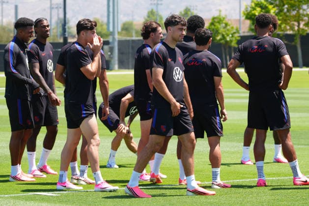 Football, FIFA World Cup 2026, USA national team, Training