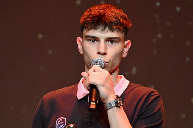 Trophees LNH 2026 - Paris Emilien Peyronnet is seen during the Trophees LNH 2026 ceremony at Theâtre Marigny on the Champs-Élysees in Paris, France on June 9, 2026, organized by the Ligue Nationale de Handball. Photo by Lionel Urman ABACAPRESS.COM Paris France  Copyright: xUrmanxLionel ABACAx