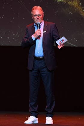 Trophees LNH 2026 - Paris Fabrice Boutet, President of the Ligue Nationale de Handball, is seen during the Trophees LNH 2026 ceremony at Theâtre Marigny on the Champs-Élysees in Paris, France on June 9, 2026. Photo by Lionel Urman ABACAPRESS.COM Paris France  Copyright: xUrmanxLionel ABACAx