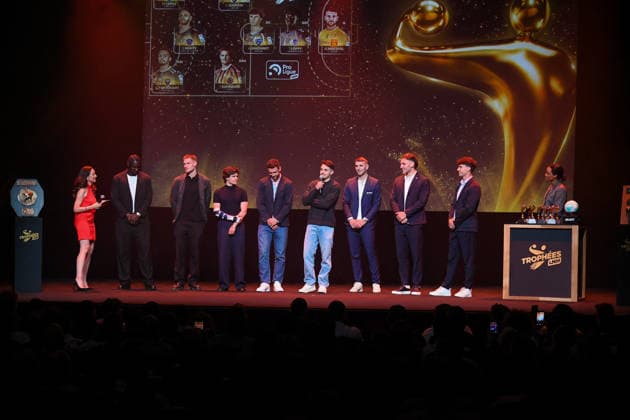 Trophees LNH 2026 - Paris The Ligue Nationale de Handball organizes its annual Trophees LNH 2026 ceremony at Theâtre Marigny on the Champs-Élysees in Paris, France on June 9, 2026. Photo by Lionel Urman ABACAPRESS.COM Paris France  Copyright: xUrmanxLionel ABACAx
