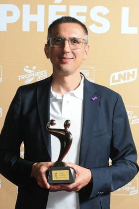 Trophees LNH 2026 - Paris Gregory Cojean is seen during the Trophees LNH 2026 ceremony at Theâtre Marigny on the Champs-Élysees in Paris, France on June 9, 2026, organized by the Ligue Nationale de Handball. Photo by Lionel Urman ABACAPRESS.COM Paris France  Copyright: xUrmanxLionel ABACAx